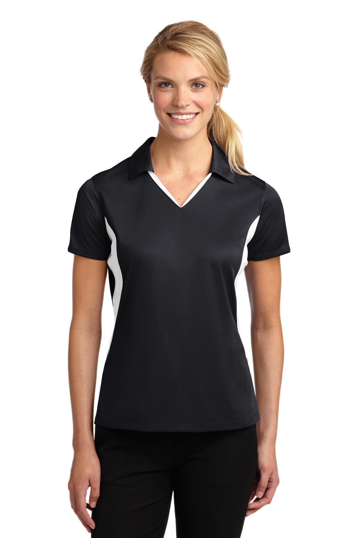 Sport-Tek® Tricolor Micropique Sport-Wick® Polo - Heat Transfer