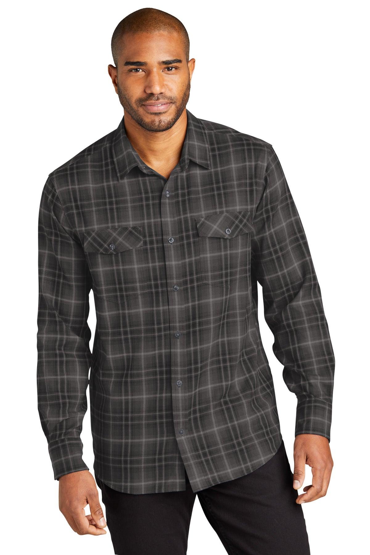 Burnside Open Pocket Flannel Shirt