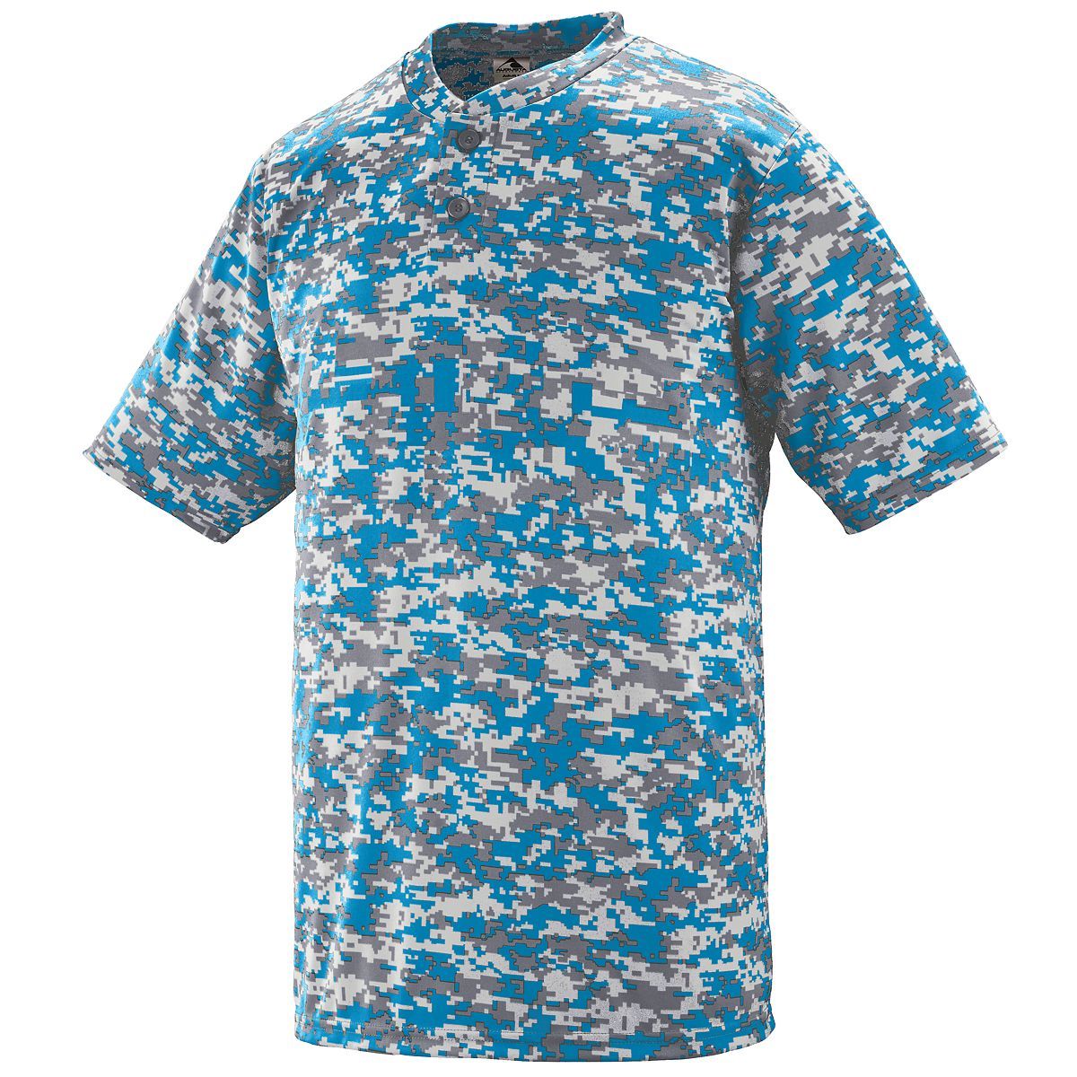 Youth Digi Camo Wicking Two-Button Jersey 1556