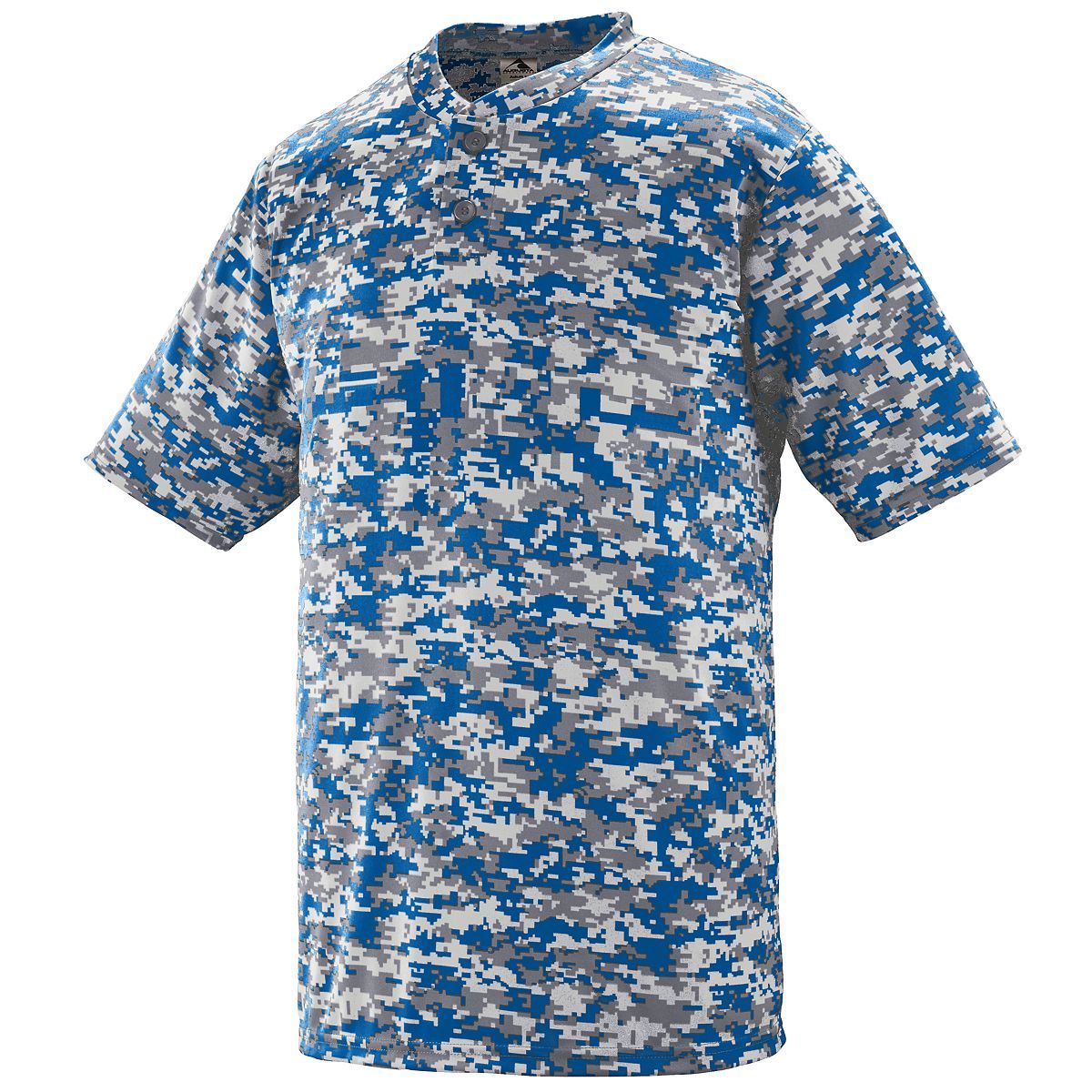 Youth Digi Camo Wicking Two-Button Jersey 1556