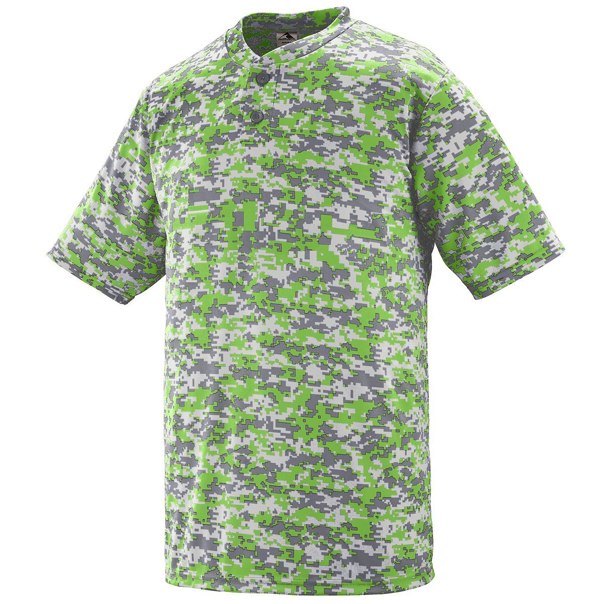 Youth Digi Camo Wicking Two-Button Jersey 1556