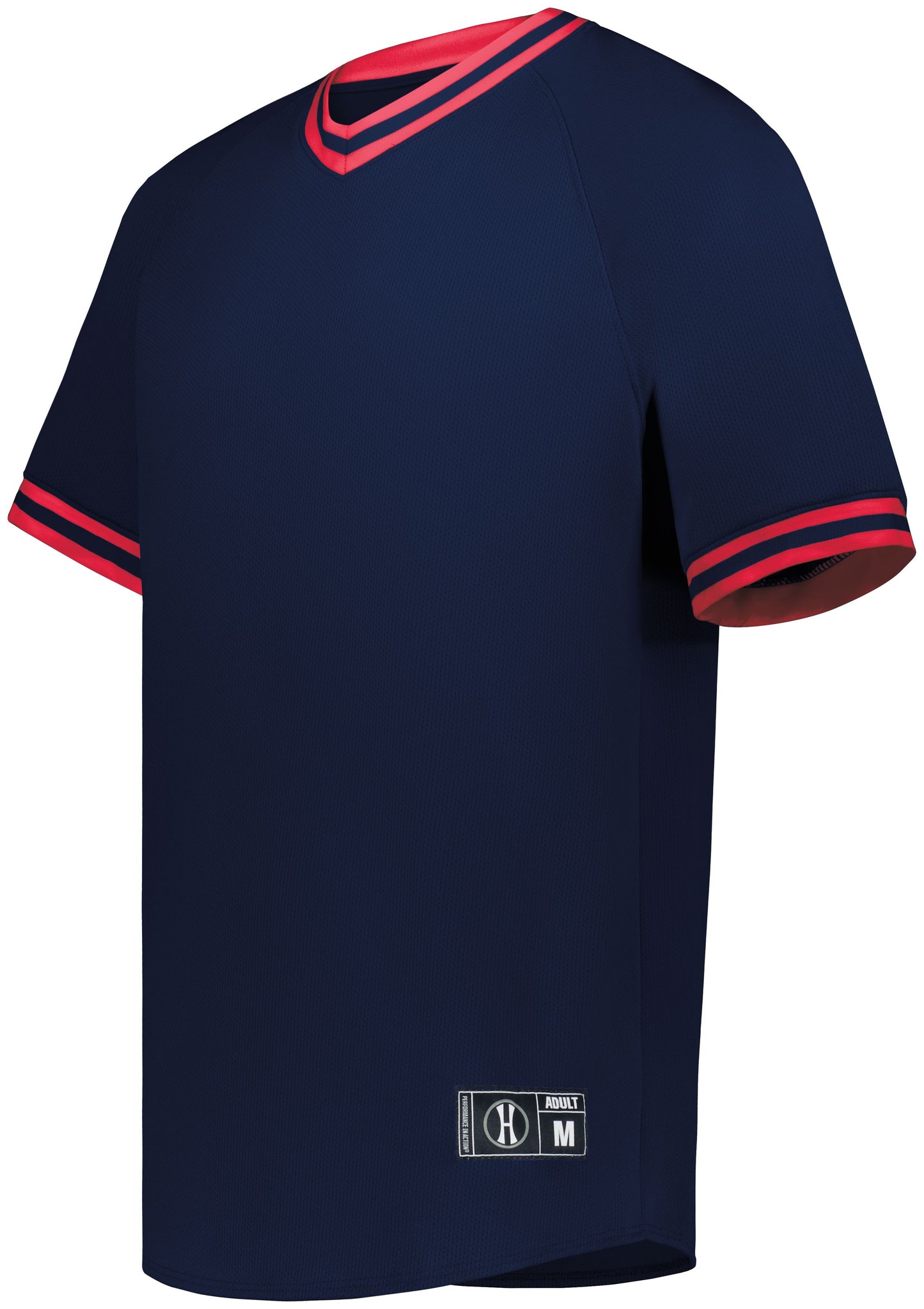 Retro V-Neck Baseball Jersey 221021