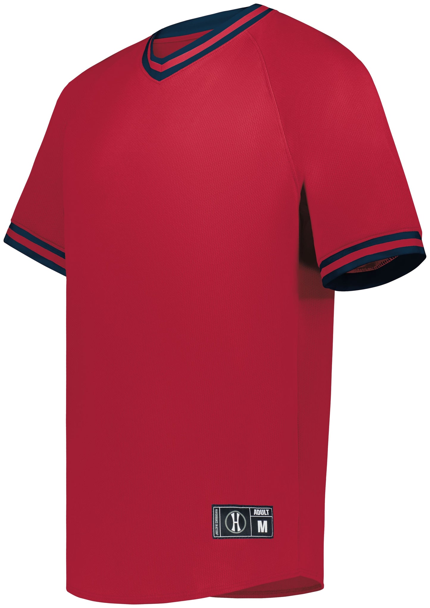 Retro V-Neck Baseball Jersey 221021