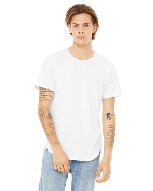 Bella + Canvas FWD Fashion Men's Curved Hem Short Sleeve T-Shirt 3003C - Dresses Max