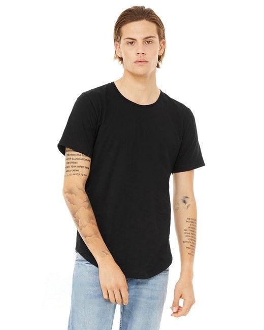 Bella + Canvas FWD Fashion Men's Curved Hem Short Sleeve T-Shirt 3003C - Dresses Max