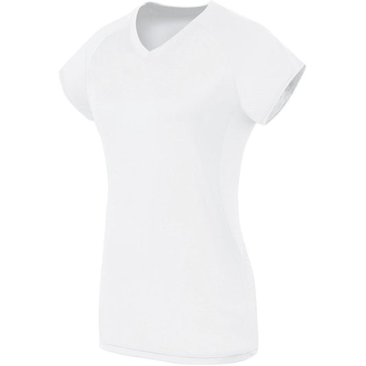 Ladies Short Sleeve Solid Jersey 342172