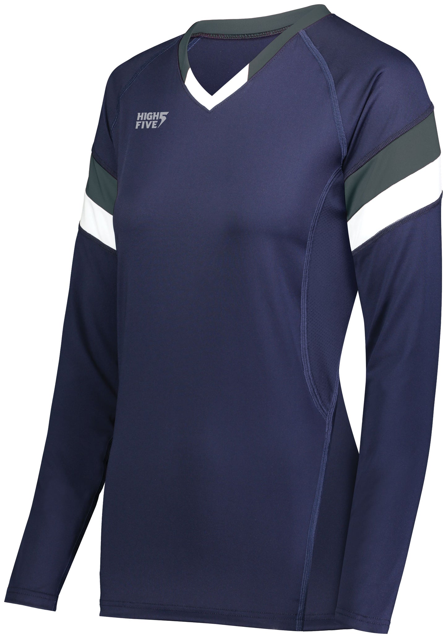 Ladies TruHit Tri-Color Long Sleeve Jersey 342242