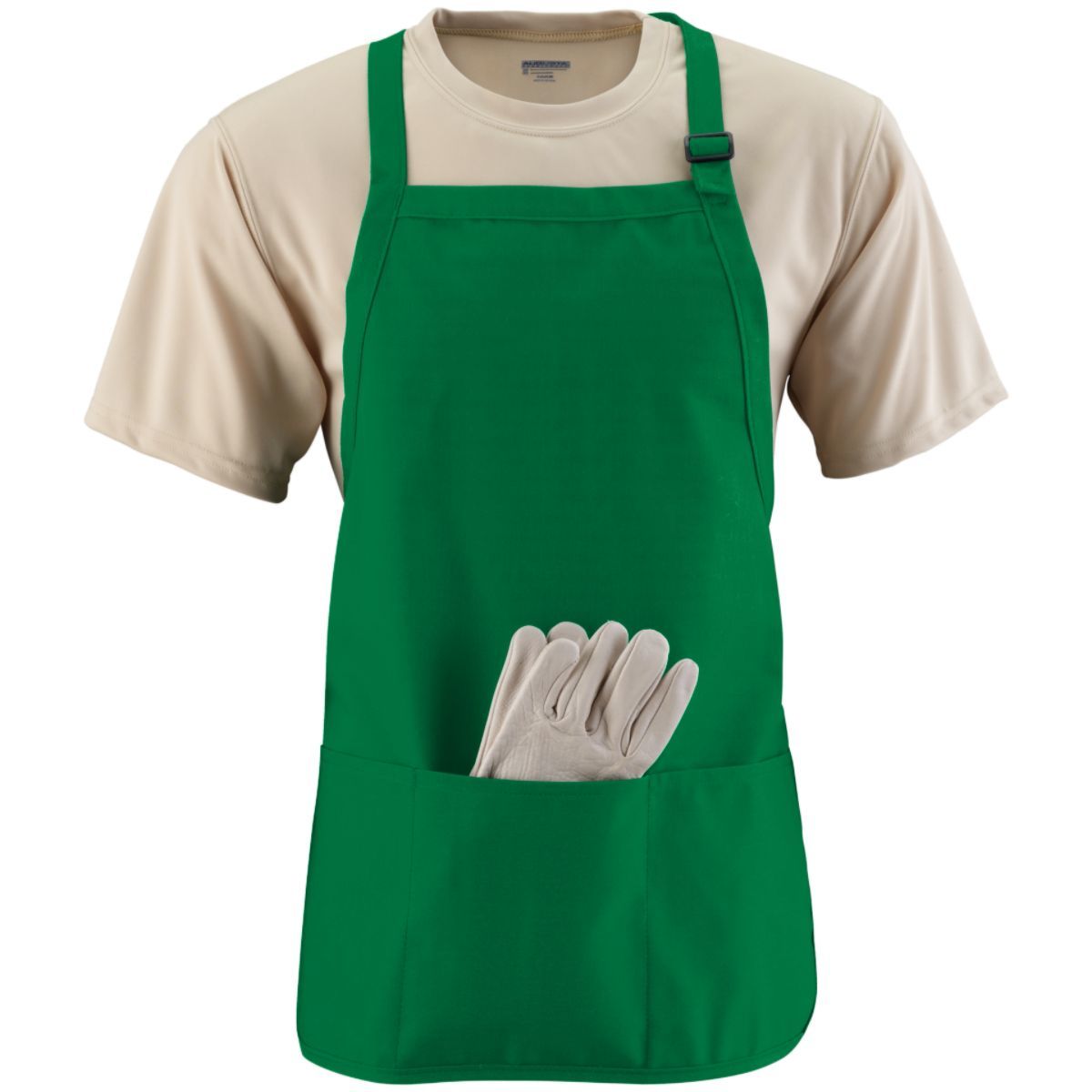 Medium Length Apron With Pouch 4250