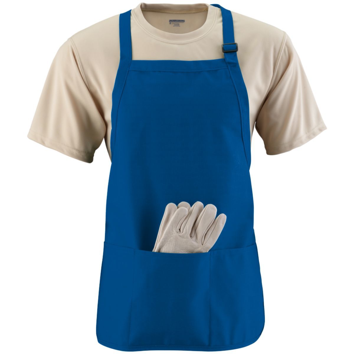 Medium Length Apron With Pouch 4250