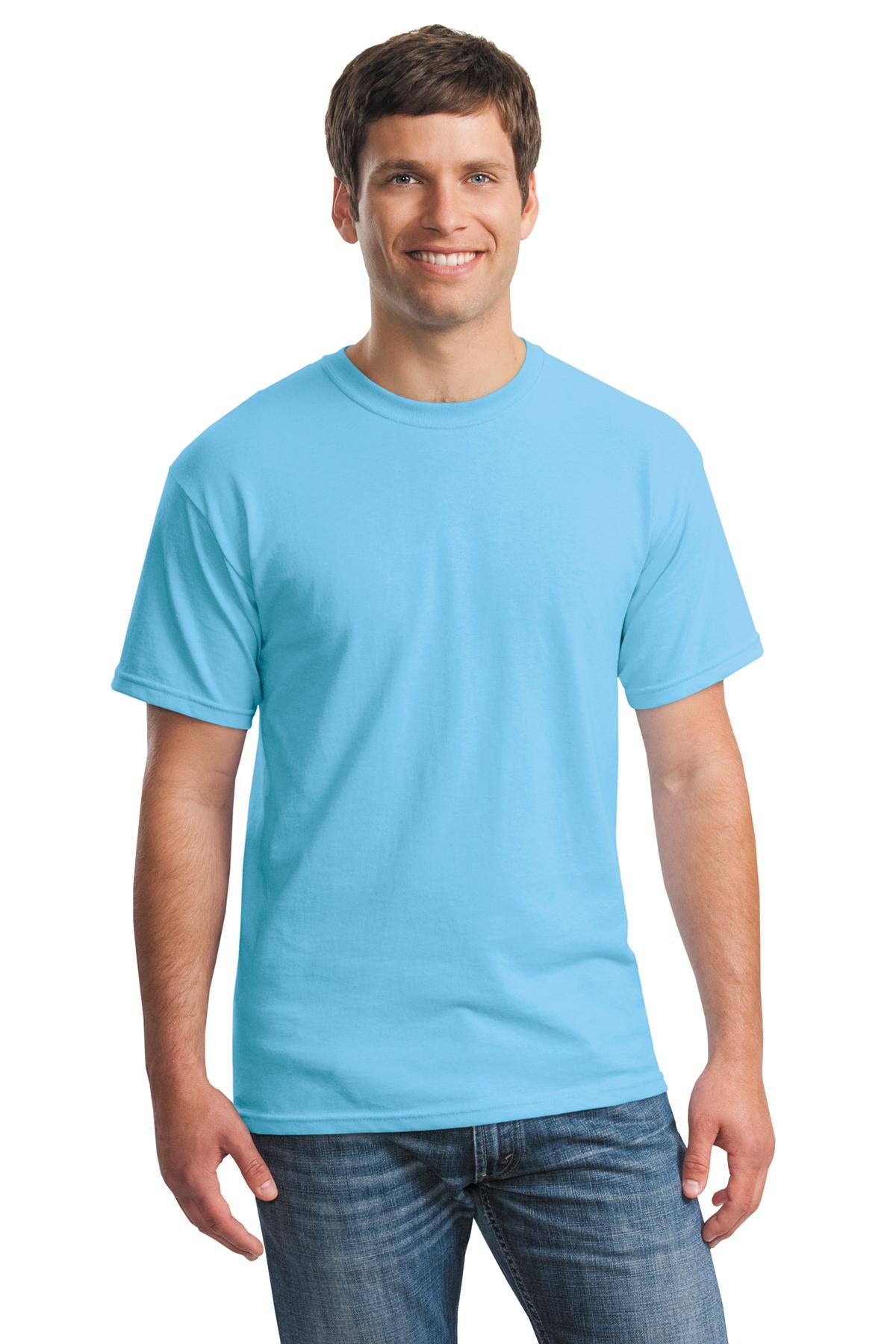 Gildan - Heavy Cotton 100% Cotton T-Shirt.  5000 (Pack of 6)