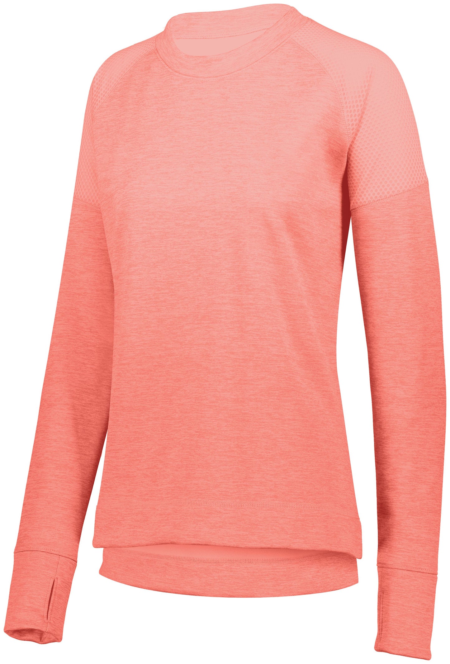 Ladies Zoe Tonal Heather Pullover 5575