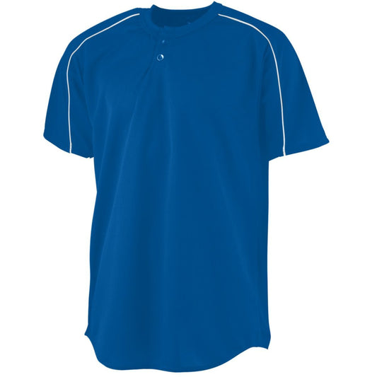 Wicking Two-Button Baseball Jersey 585