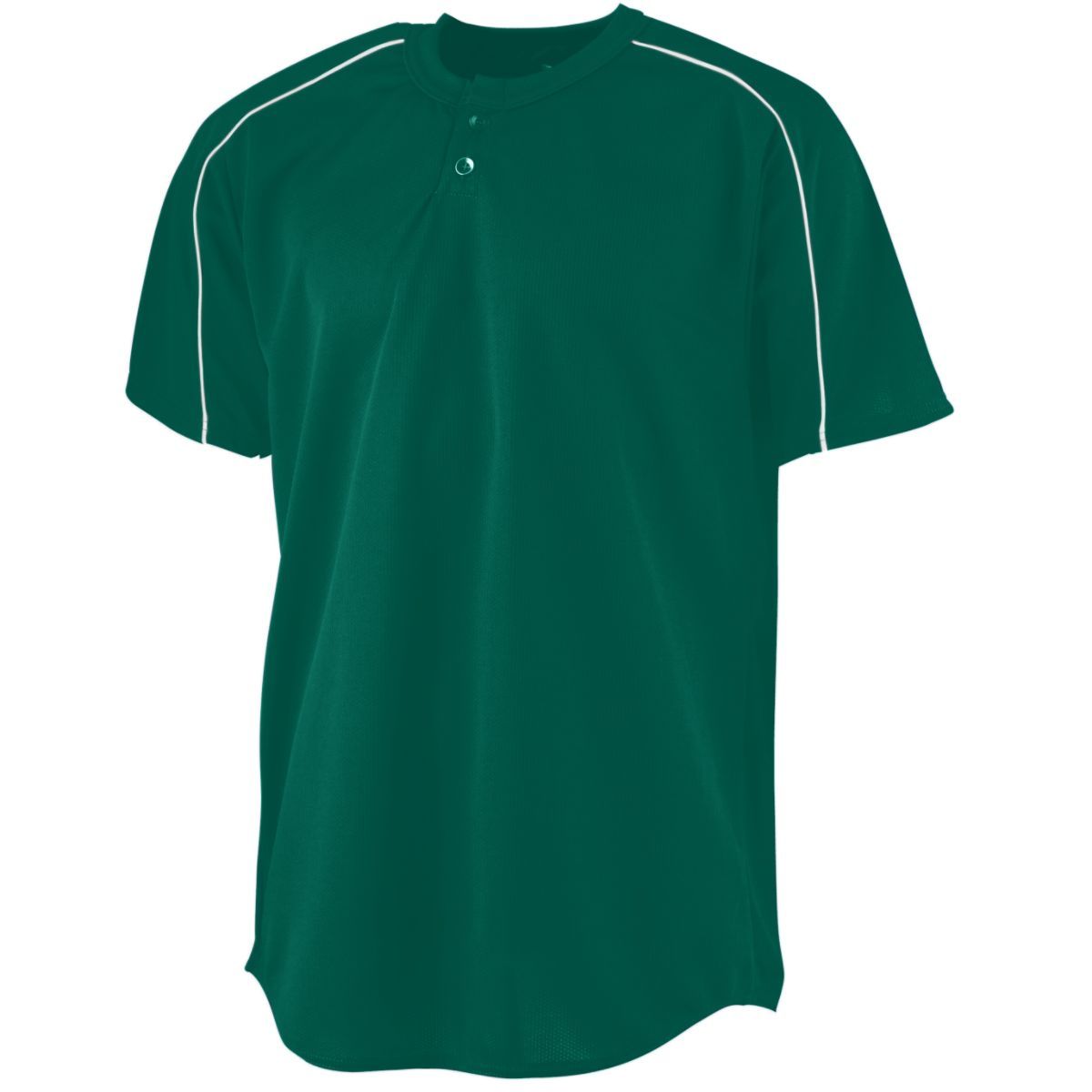 Youth Wicking Two-Button Baseball Jersey 586