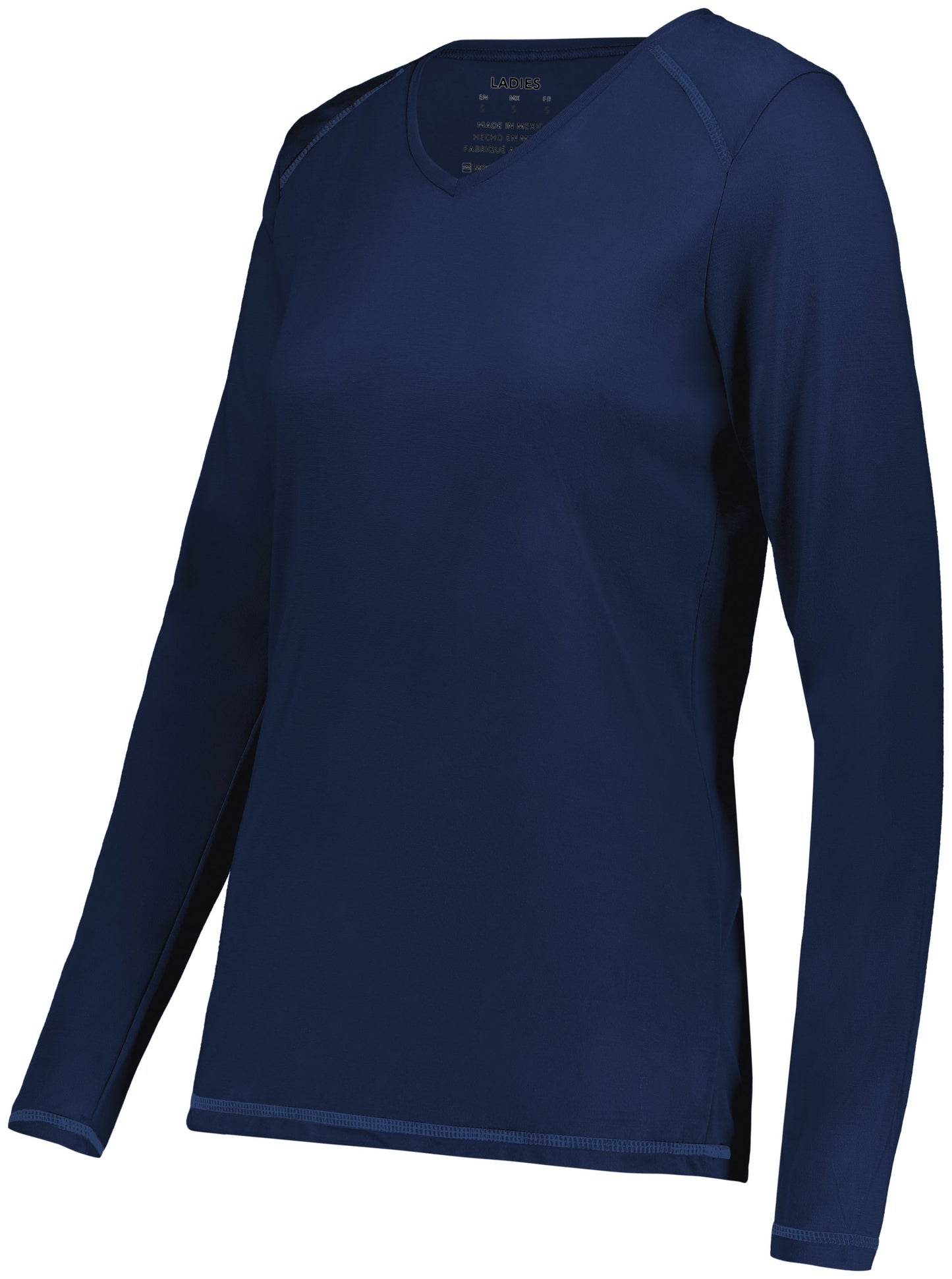 Ladies Super Soft-Spun Poly Long Sleeve Tee 6847