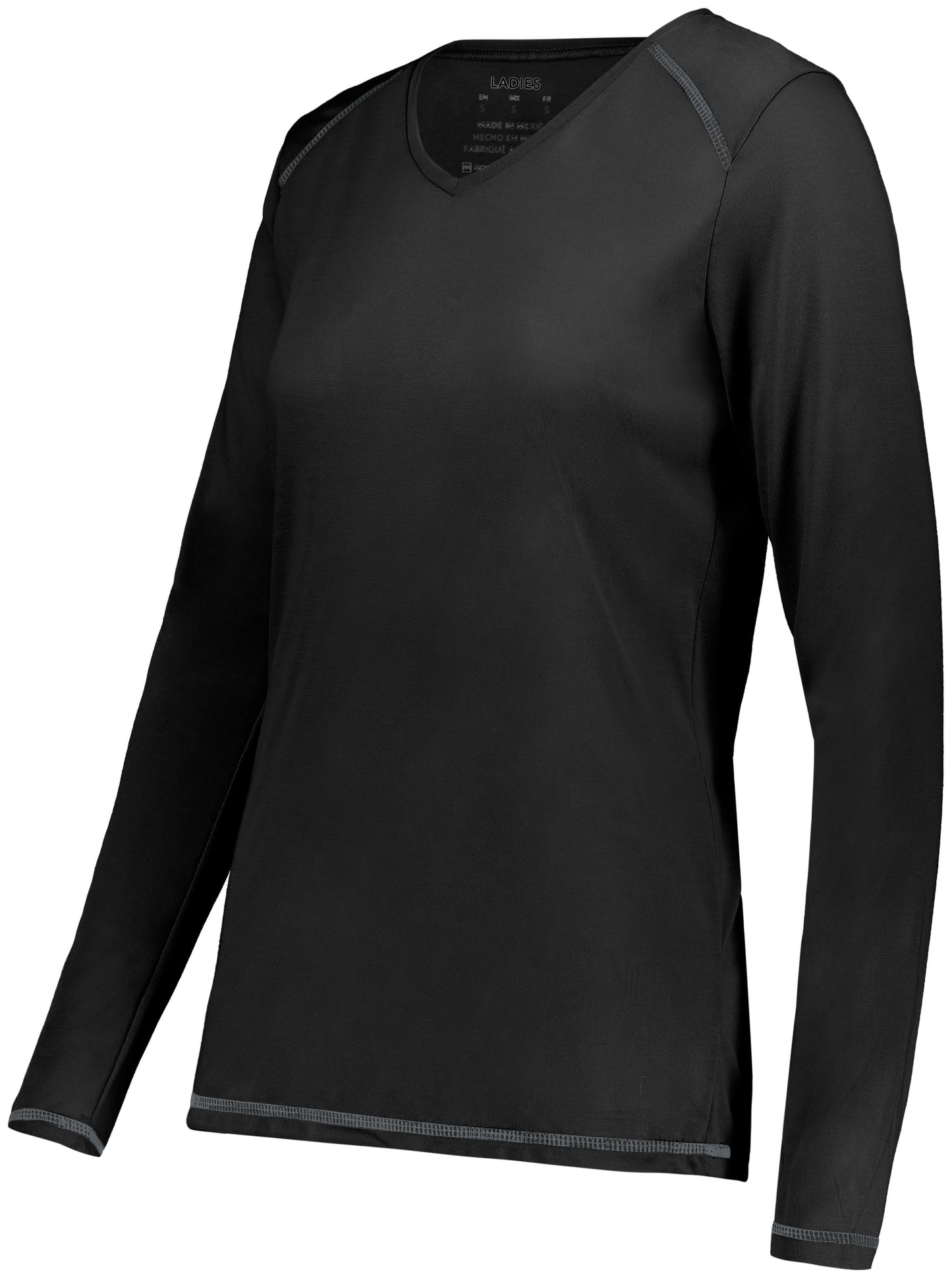 Ladies Super Soft-Spun Poly Long Sleeve Tee 6847