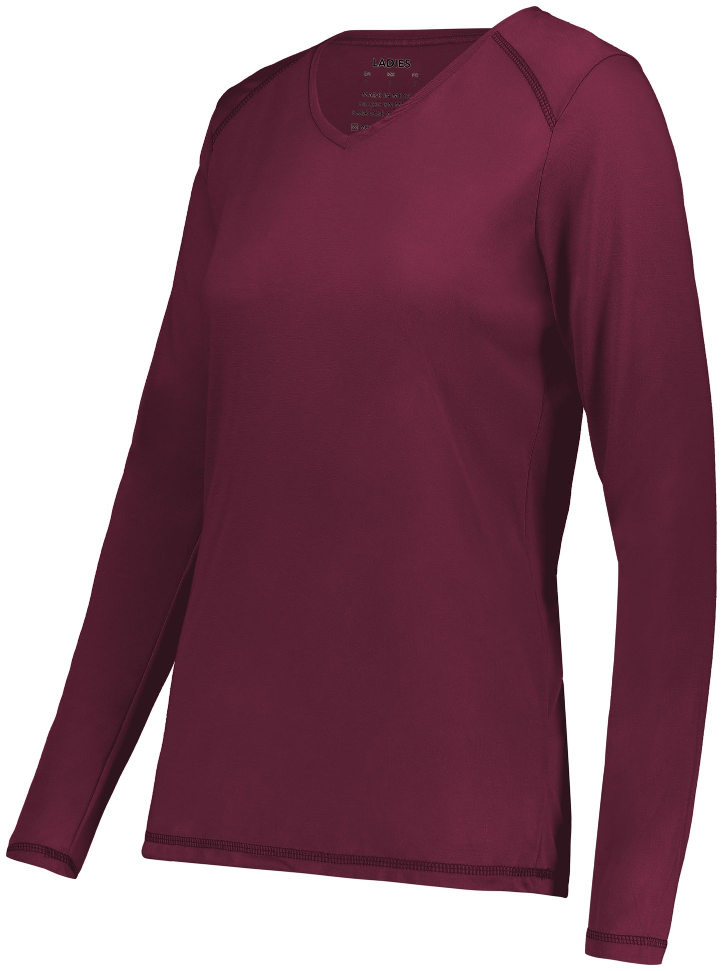 Ladies Super Soft-Spun Poly Long Sleeve Tee 6847