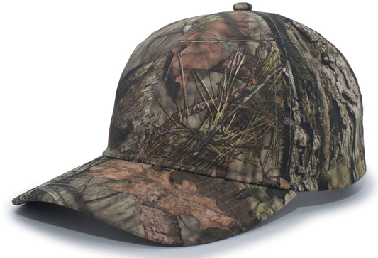 Structured Camo Hook-And-Loop Adjustable Cap 690C