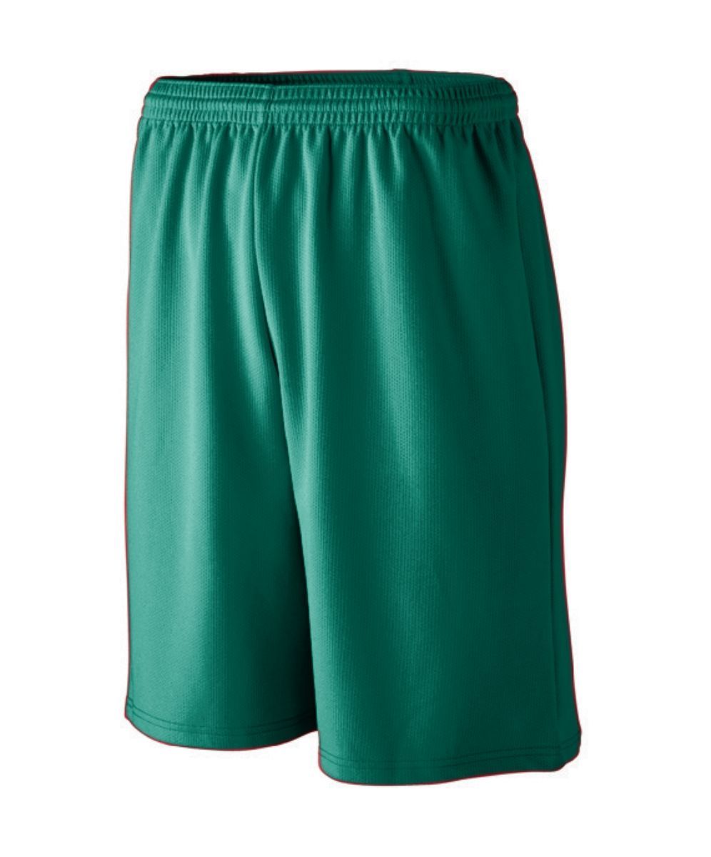 Longer Length Wicking Mesh Athletic Shorts 802