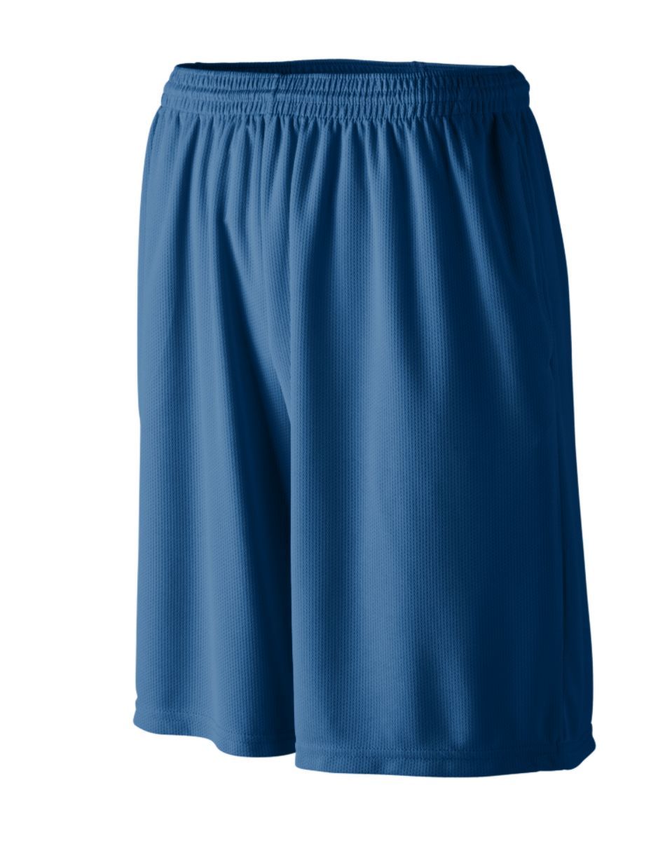 Youth Longer Length Wicking Shorts With Pockets 814