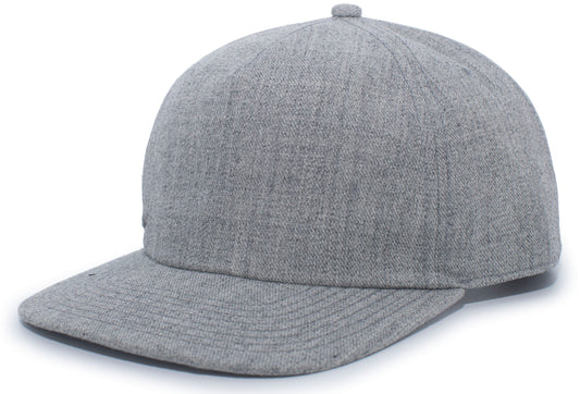 Unstructured Acrylic/Wool Snapback Cap BRO5