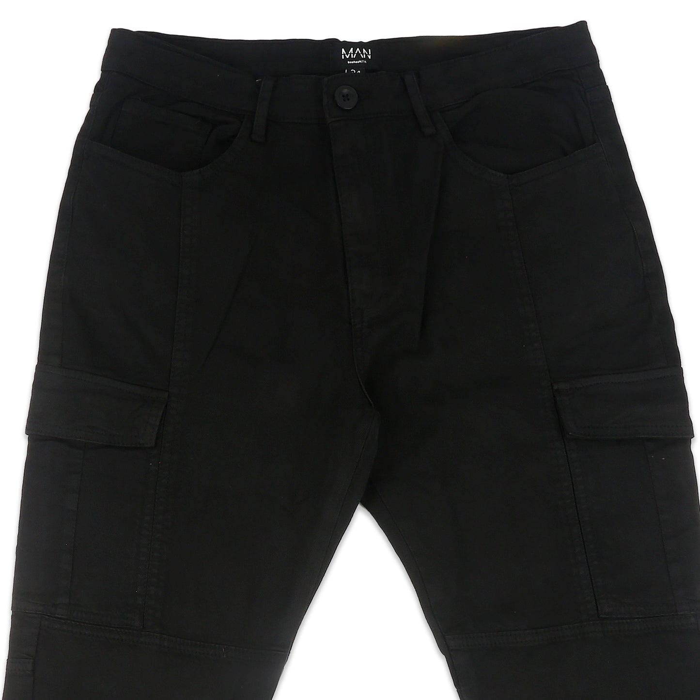 DressesMax Workwear Cargo Black Pant