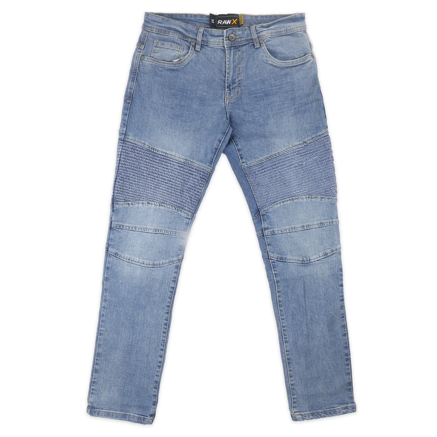 DressesMax Denim Biker Blue Jeans