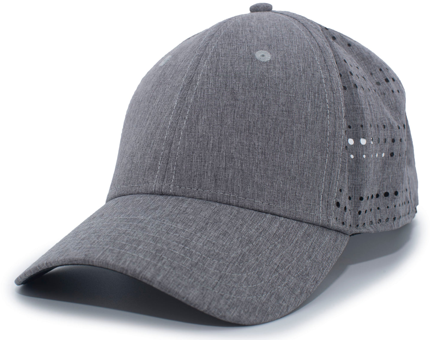 Perforated Hook-And-Loop Adjustable Cap P747