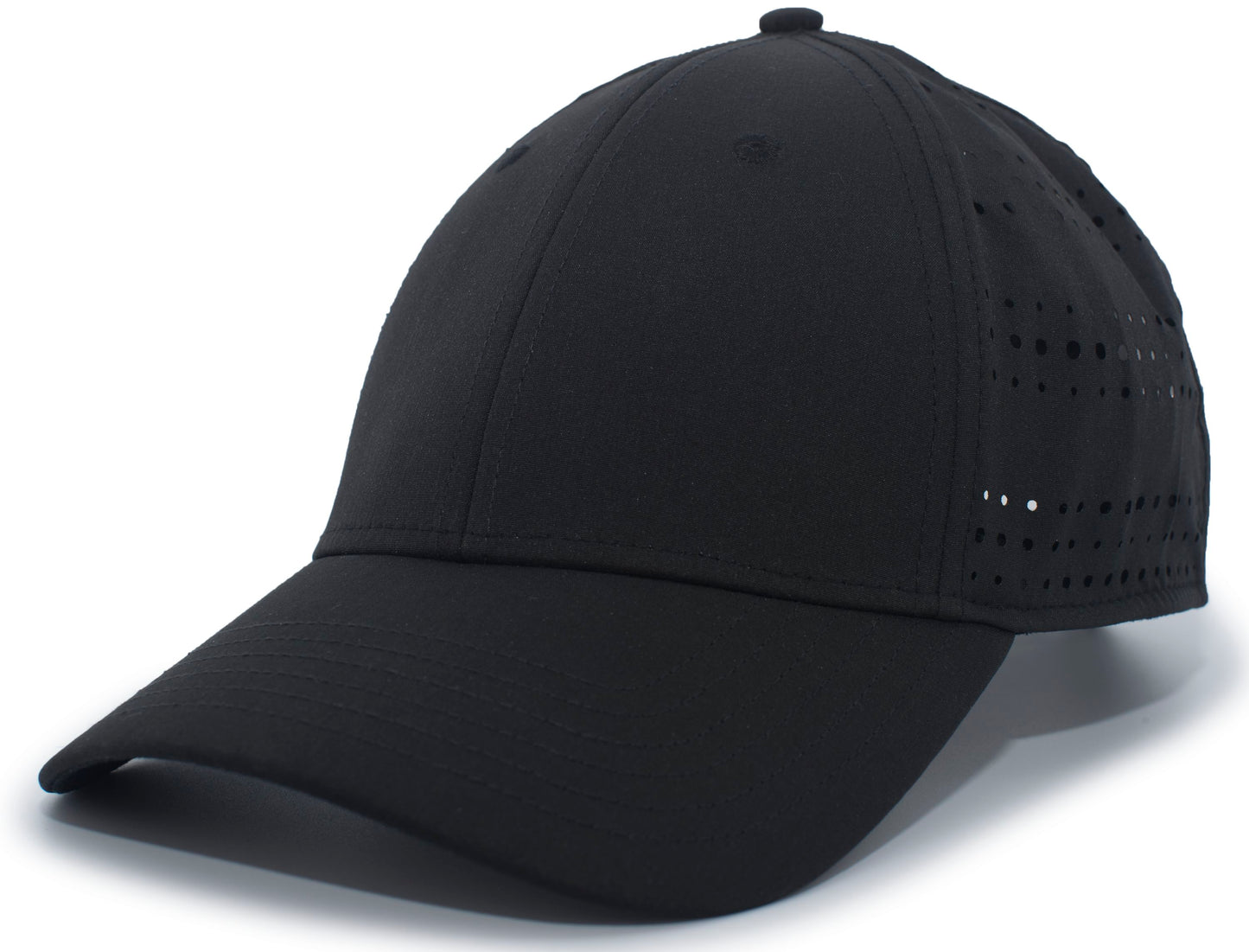 Perforated Hook-And-Loop Adjustable Cap P747