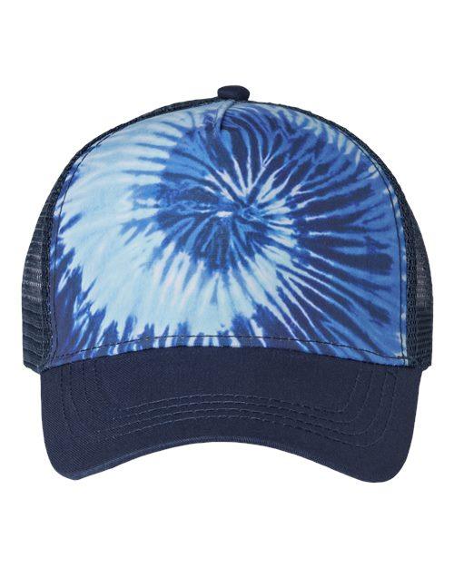 Colortone Tie-Dyed 5-Panel Trucker Cap 9200 - Dresses Max