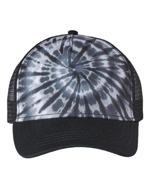 Colortone Tie-Dyed 5-Panel Trucker Cap 9200 - Dresses Max