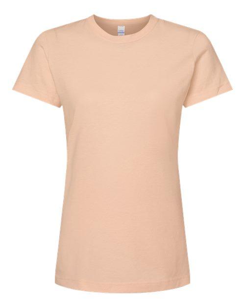 Tultex Women's Classic Fit Fine Jersey T-Shirt 216 - Dresses Max