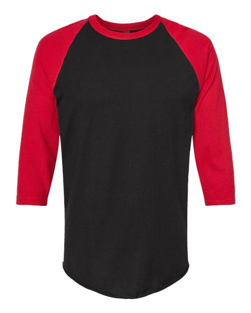 Tultex 245 Unisex Fine Jersey Raglan Tee