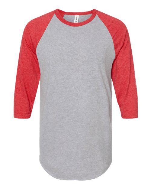 Tultex Unisex Fine Jersey Raglan T-Shirt 245 - Dresses Max