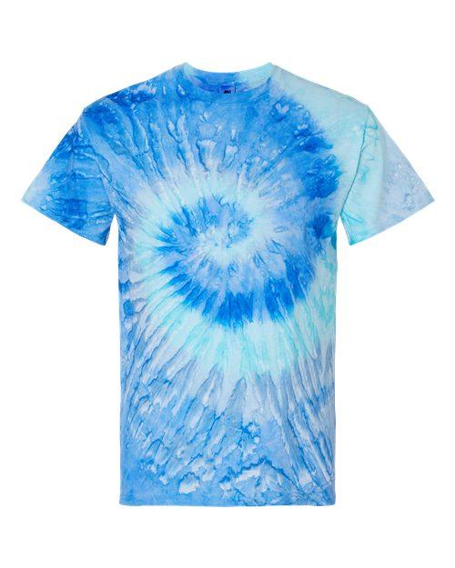 Colortone Multi-Color Tie-Dyed T-Shirt 1000 - Dresses Max