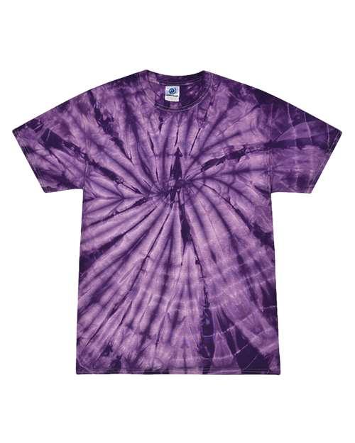 Colortone Multi-Color Tie-Dyed T-Shirt 1000 - Dresses Max