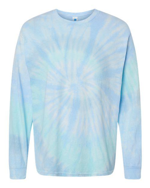 Colortone Tie-Dyed Long Sleeve T-Shirt 2000 - Dresses Max