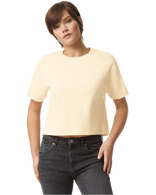 American Apparel Ladies' Fine Jersey Boxy T-Shirt 102AM - Dresses Max