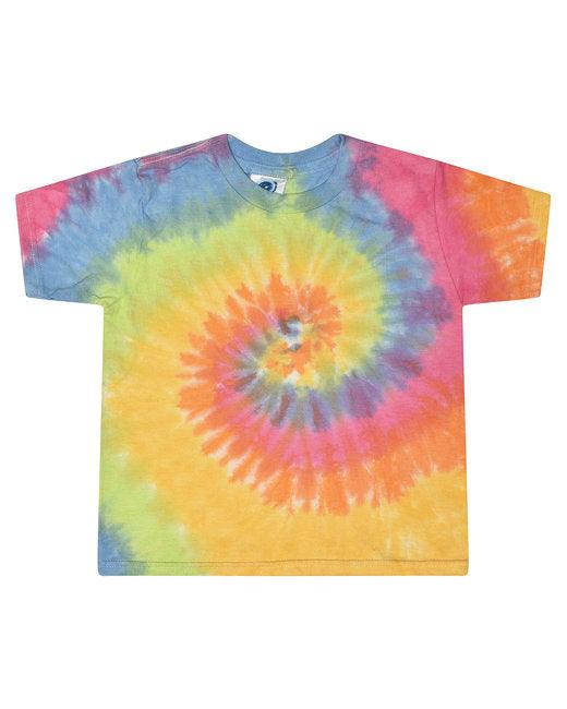 Tie-Dye Ladies' Cropped T-Shirt 1050CD - Dresses Max