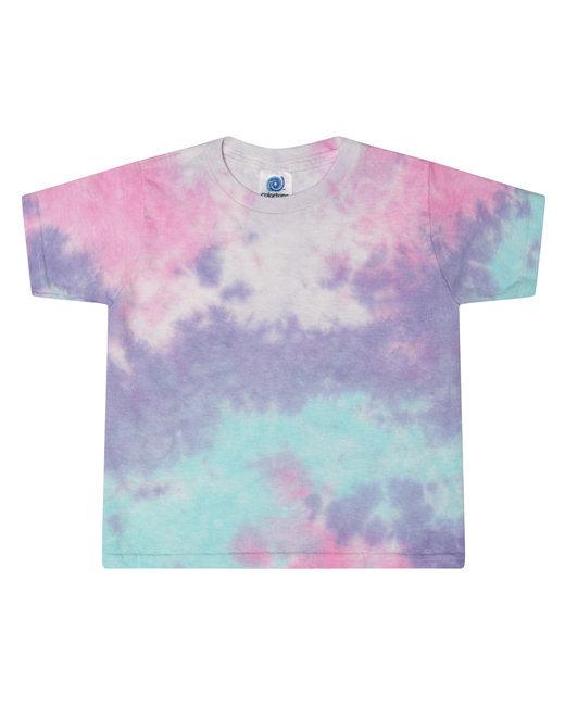 Tie-Dye Ladies' Cropped T-Shirt 1050CD - Dresses Max