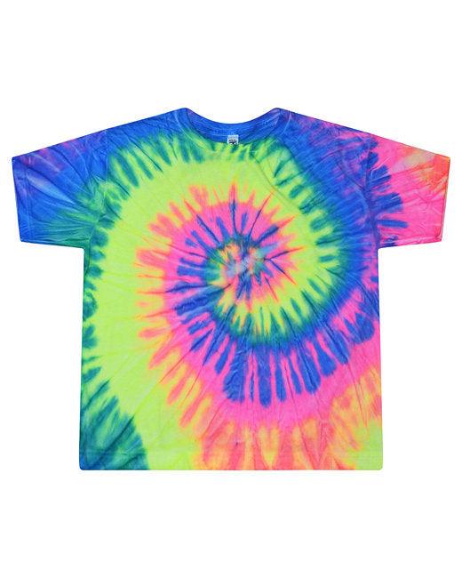 Tie-Dye Ladies' Cropped T-Shirt 1050CD - Dresses Max