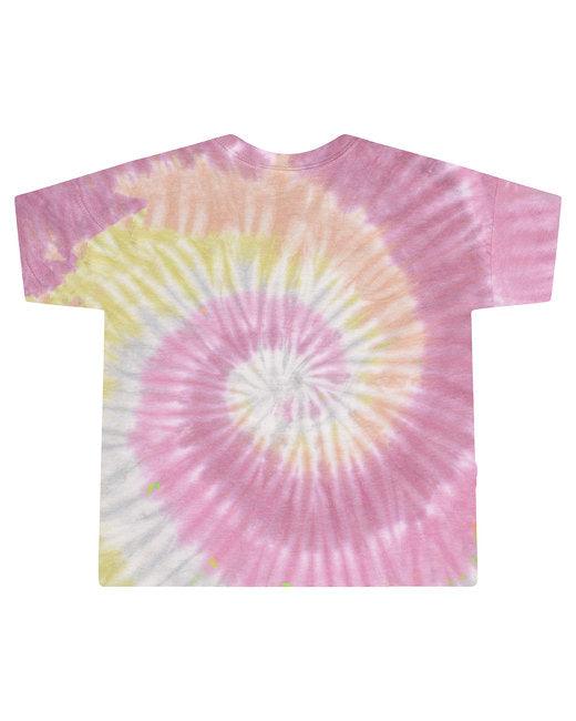 Tie-Dye Ladies' Cropped T-Shirt 1050CD - Dresses Max