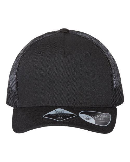 Atlantis Headwear Sustainable Five-Panel Trucker Cap ZION - Dresses Max