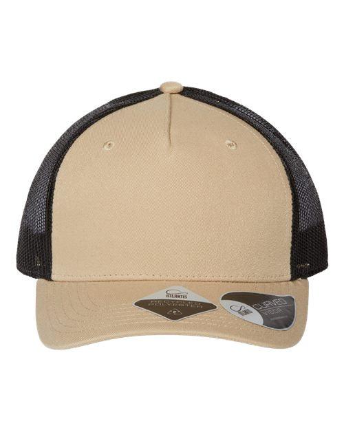 Atlantis Headwear Sustainable Five-Panel Trucker Cap ZION - Dresses Max