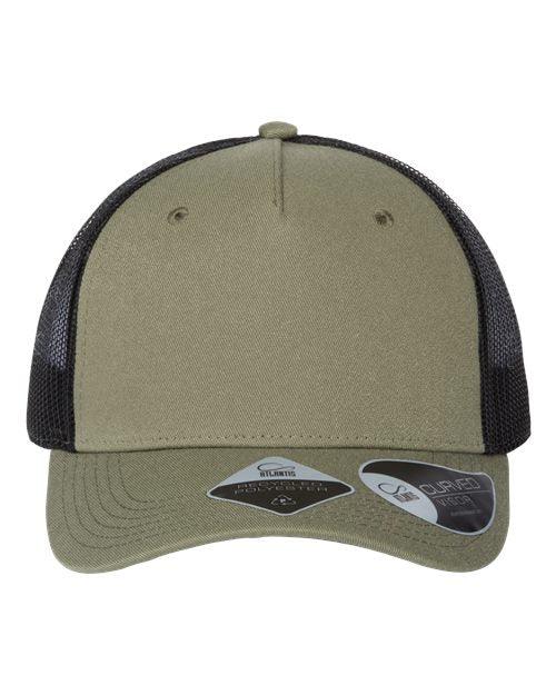 Atlantis Headwear Sustainable Five-Panel Trucker Cap ZION - Dresses Max