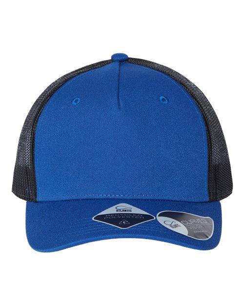 Atlantis Headwear Sustainable Five-Panel Trucker Cap ZION - Dresses Max