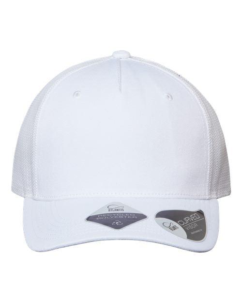 Atlantis Headwear Sustainable Five-Panel Trucker Cap ZION - Dresses Max