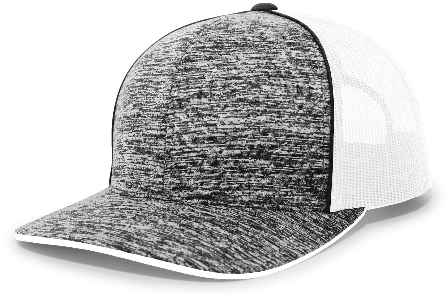 Aggressive Heather Trucker Snapback Cap - Dresses Max