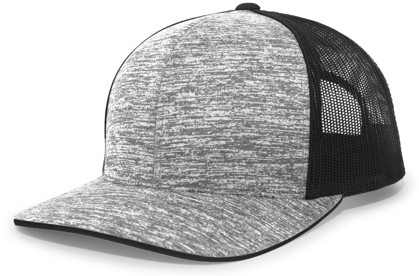 Aggressive Heather Trucker Snapback Cap - Dresses Max