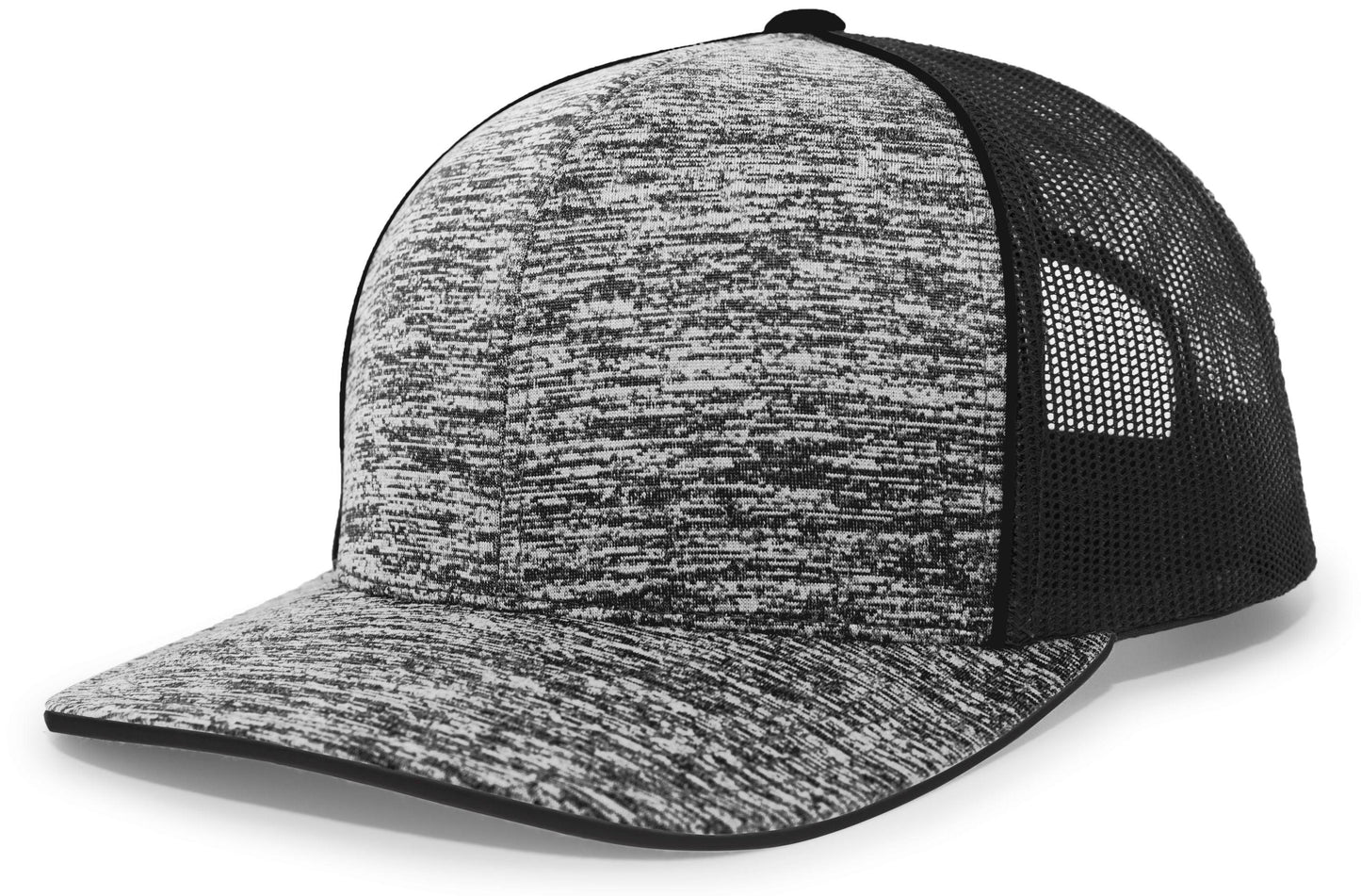 Aggressive Heather Trucker Snapback Cap - Dresses Max