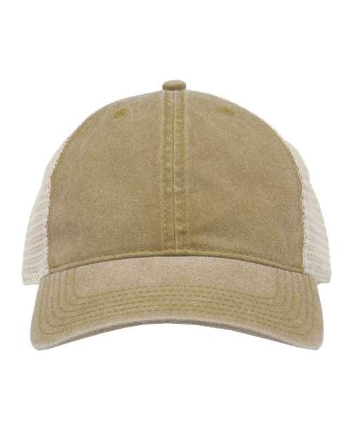 The Game Pigment-Dyed Trucker Cap GB460 - Dresses Max